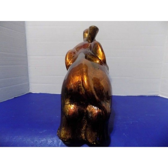 NEW Good Luck Elephant Statue Figurine Ceramic Elephant - Picture 3 of 5